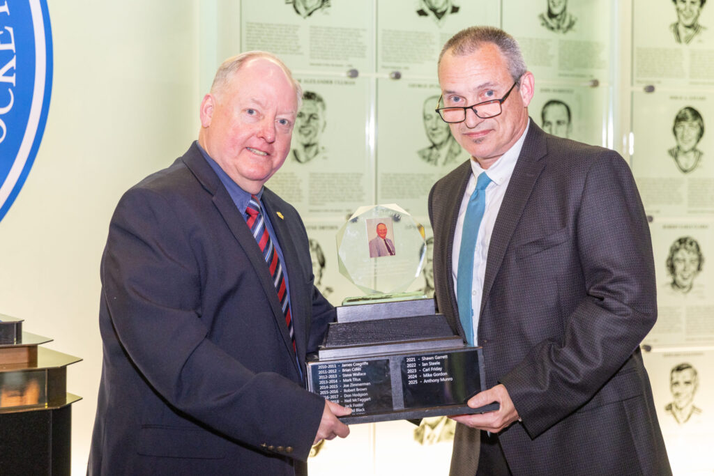 Anthony Munro Named 2025 Gus Gordon Memorial Officials Award Recipient
