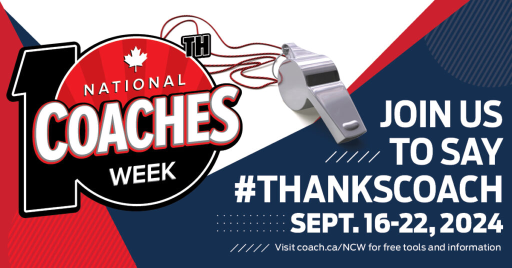 2024 National Coaches Week: Sept. 16-22