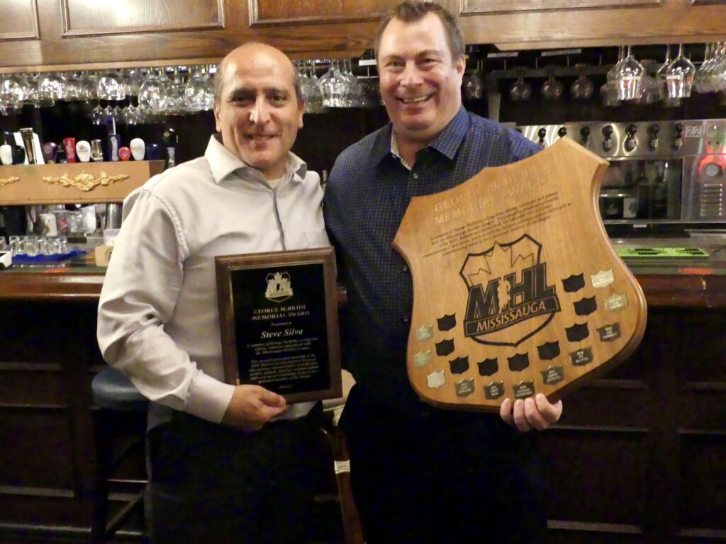 MHL George McBride Award 2025 - Steve Silva - GTHL Canada