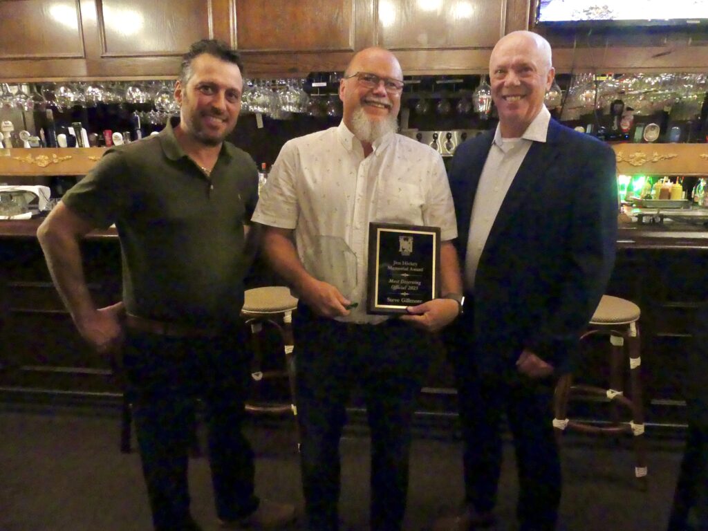 NYHL Jim Hickey Award 2025 - Steve Gillmore - GTHL Canada