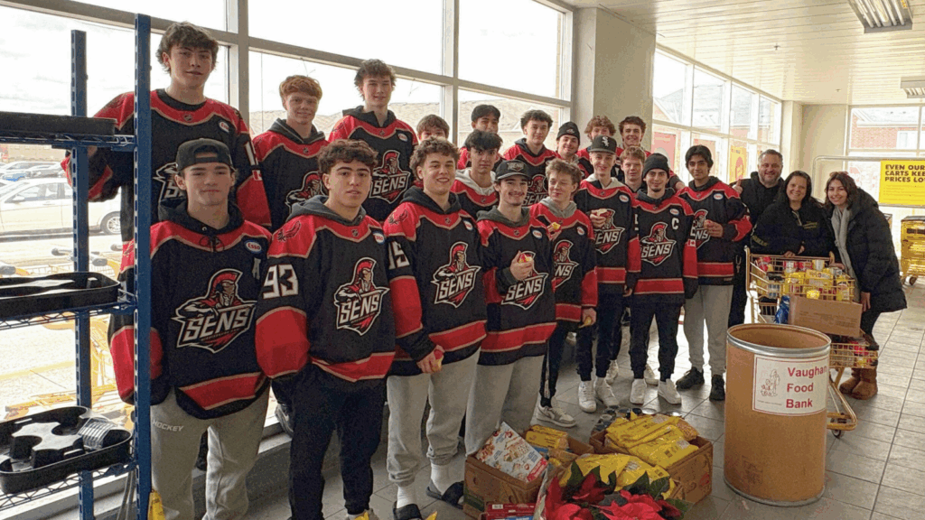U18 Mississauga Senators Rally Community Support for Holiday Giving