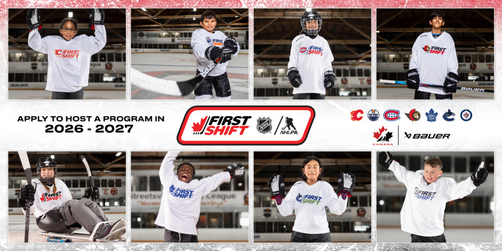 Apply To Host the NHL/NHLPA First Shift Program for the 2026-27 Season!