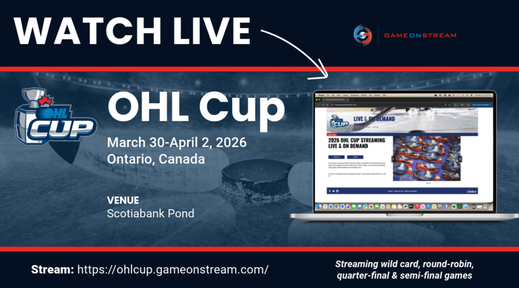 Watch the 2026 OHL Cup on LiveBarn