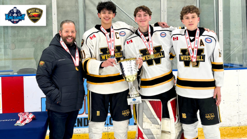 Forward Liam Castaldo Answers the Call in Goal for the King Clancy Cup Championship