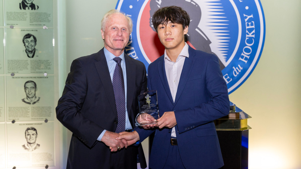 Hank Tang Recognized with 2026 George F. Dufton U18 AAA Scholarship Award