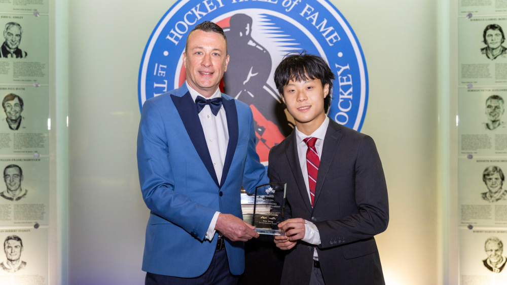 Peter Zheng Earns 2026 Gord Hughes U16 AAA Scholarship Award