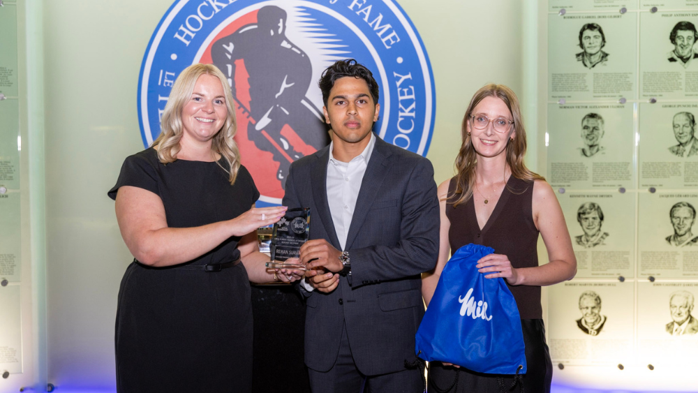 Rehan Surani Named GTHL-Dairy Farmers of Ontario Bursary Recipient