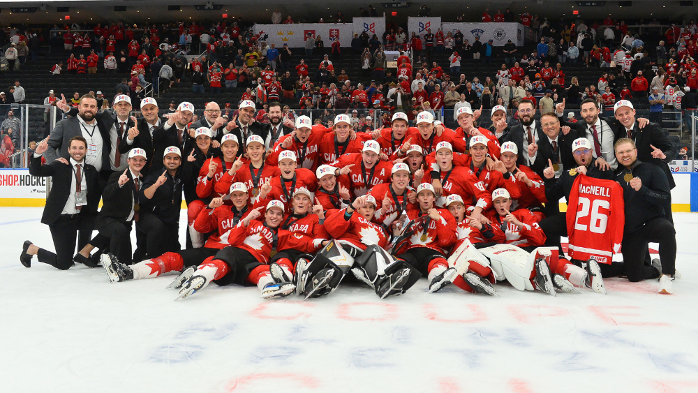 Three GTHL Alumni Capture Gold with Canada at 2026 Hlinka Gretzky Cup