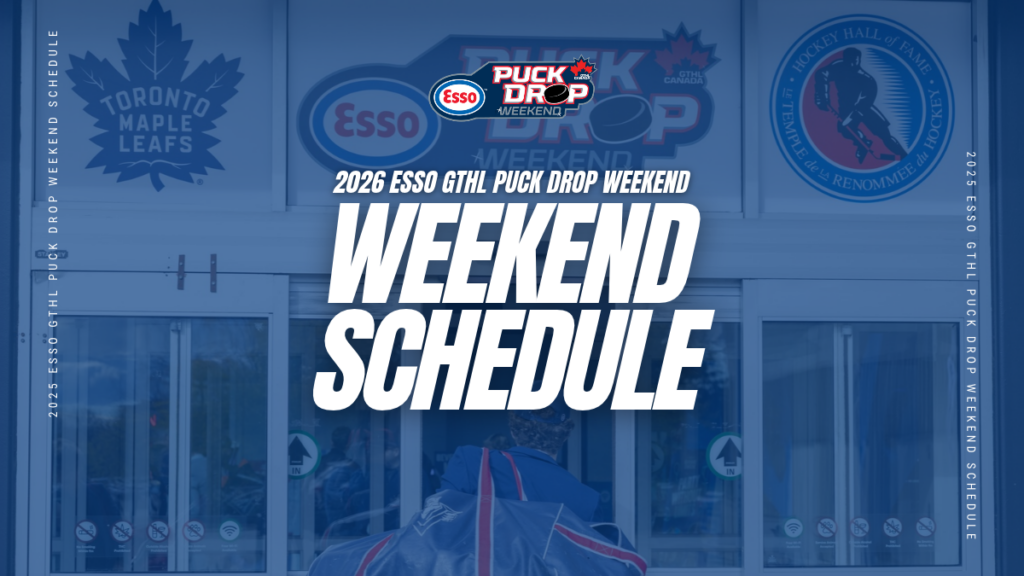 Esso GTHL Puck Drop Weekend Returns October 24–25 at the NFP Athletic Centre