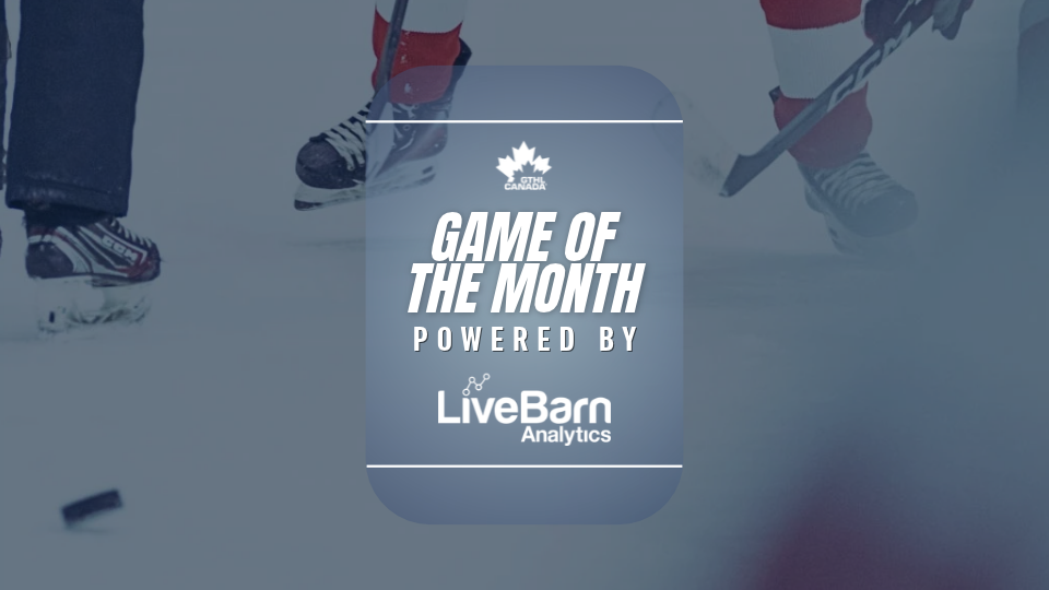 GTHL Launches Game of the Month Powered by LiveBarn Analytics 